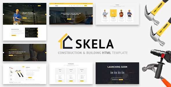 Skela - Construction & Building HTML Template Skela - Construction & Building HTML Template