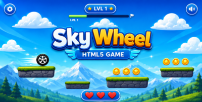 Sky Wheel | Endless Jumper Game - HTML5 Mobile & Web Game
