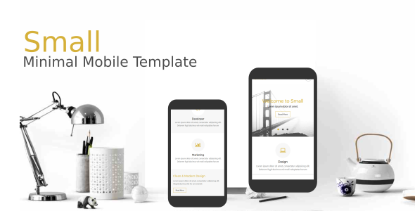 Small - Minimal Mobile Template Small - Minimal Mobile Template