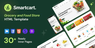 Smartcart - Grocery and Food Store HTML Template