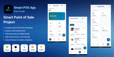 SmartPOS | Multi-Vendor B2B Co-Retail POS System (Laravel & Flutter)