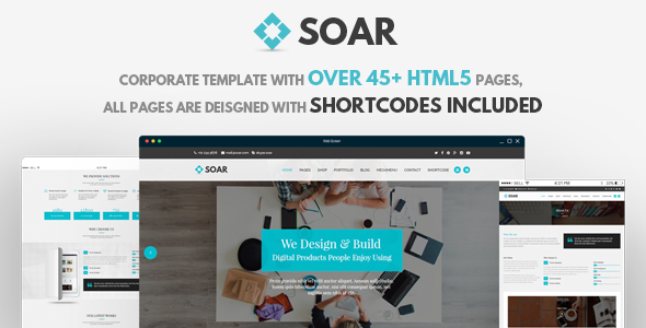 Soar Corporate Multipurpose HTML Template Soar Corporate Multipurpose HTML Template