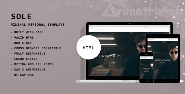 Sole | Minimal CV/Resume, Bio, Portfolio, Blog Sole | Minimal CV/Resume, Bio, Portfolio, Blog