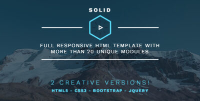 Solid - Full Responsive Versatile HTML5 Template