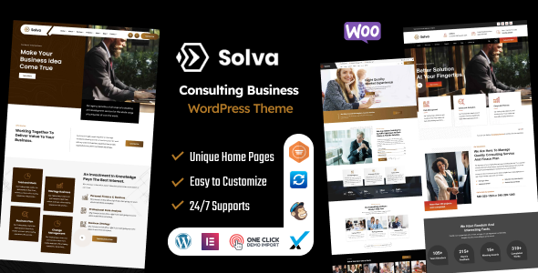 Solva - Consulting Business WordPress Theme Solva - Consulting Business WordPress Theme