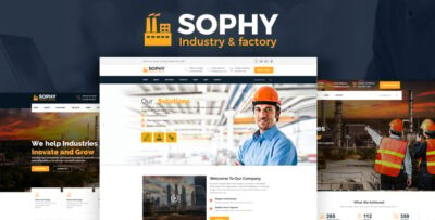 Sophy - Industrial And Engineering HTML Template