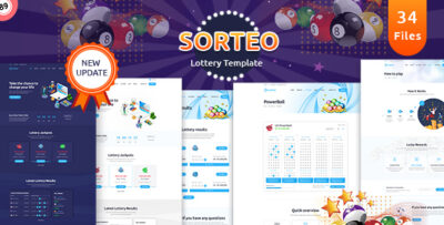 Sorteo - Lotto HTML Template