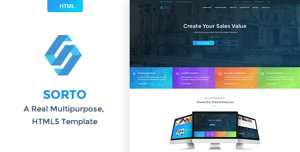 Sorto - Multipurpose HTML5 Template Sorto - Multipurpose HTML5 Template