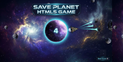 Space Planet Defender | HTML5 Shooting Game
