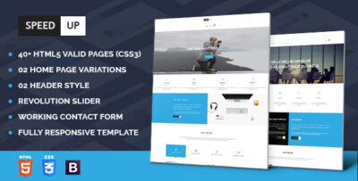 Speedup - Business Corporate and Portfolio Html Template