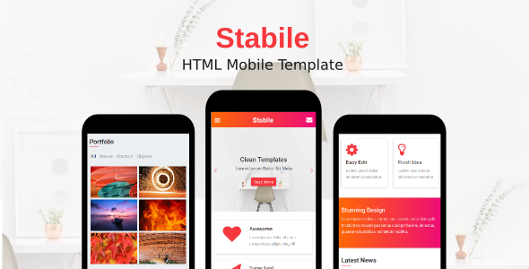 Stabile - HTML Mobile Template Stabile - HTML Mobile Template