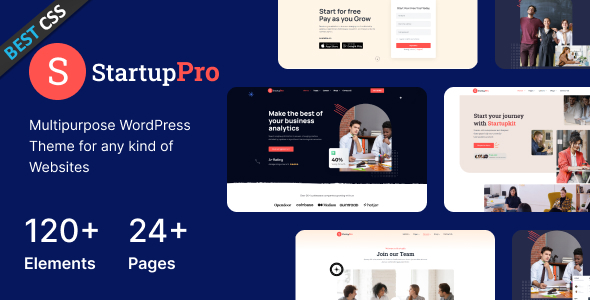 Startuppro - Multipurpose Business Consulting, Agency WordPress Theme Startuppro - Multipurpose Business Consulting, Agency WordPress Theme