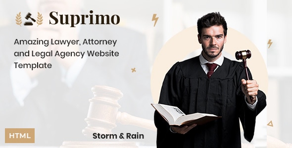 Suprimo | Lawyer Attorney Website HTML Template Suprimo | Lawyer Attorney Website HTML Template