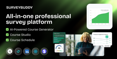 SurveyBuddy - AI-Powerd Survey Builder & Analytics - Next.js App