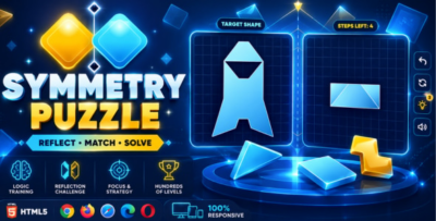 Symmetry Puzzle | HTML5 Puzzle Game