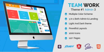 Teamwork - Responsive Bootstrap Admin Template