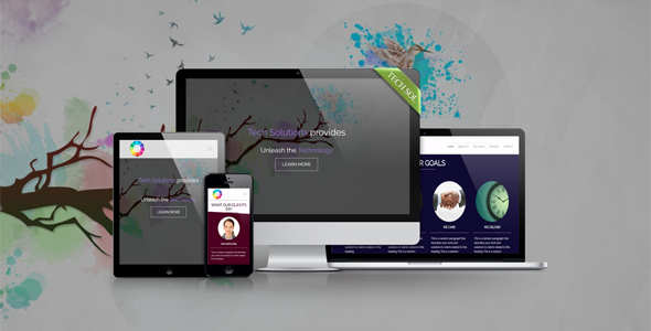 Tech Solutions - Responsive HTML5 Template Tech Solutions - Responsive HTML5 Template