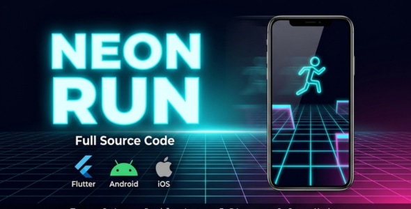 TechArt Studios | Neon Rush Endless Arcade Runner - Flutter Game TechArt Studios | Neon Rush Endless Arcade Runner - Flutter Game