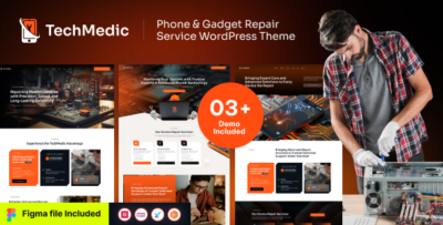 Techmedic - Phone & Gadget Repair WordPress Theme
