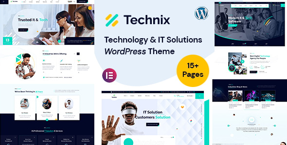 Technix - Technology & IT Solutions WordPress Theme Technix - Technology & IT Solutions WordPress Theme