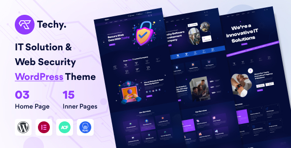 Techy - IT Solution & Web Security WordPress Theme Techy - IT Solution & Web Security WordPress Theme