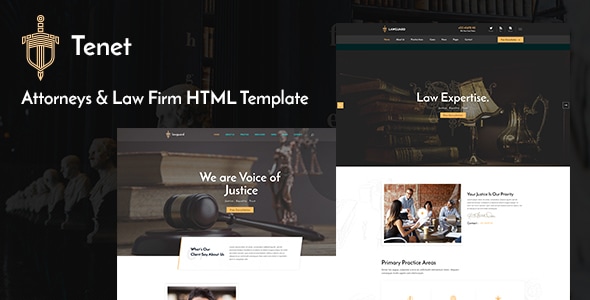 Tenet - Lawyer and Law Firm HTML Template Tenet - Lawyer and Law Firm HTML Template