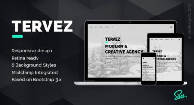 Tervez — Creative Coming Soon & Maintenance Mode Template