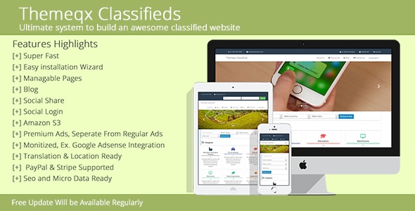 Themeqx Advanced PhP Laravel Classified ads cms Themeqx Advanced PhP Laravel Classified ads cms