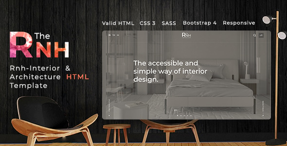 TheRNH - Interior and Architecture HTML Template TheRNH - Interior and Architecture HTML Template