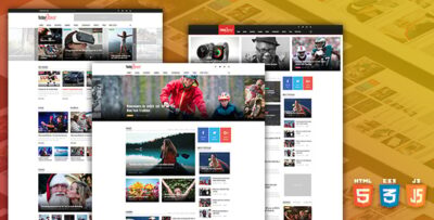 TodayExpress - News & Magazine HTML Template