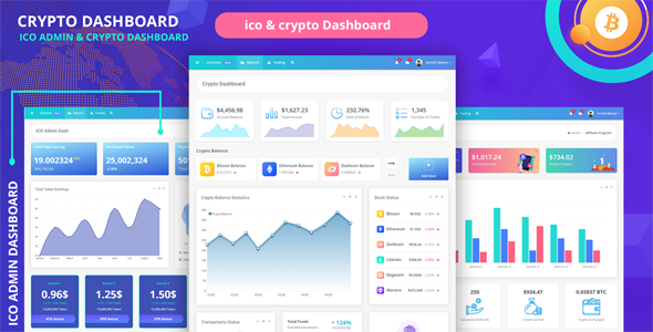 Tokenizer - ICO Admin & Crypto Trading Dashboard Tokenizer - ICO Admin & Crypto Trading Dashboard