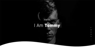 Tommy - Creative One Page Portfolio