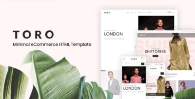 Toro - Minimal eCommerce HTML Template