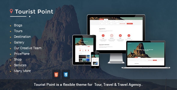 TouristPoint travel & Advisor html template TouristPoint travel & Advisor html template