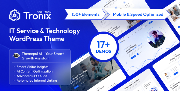 Tronix - IT Service And Technology WordPress Theme Tronix - IT Service And Technology WordPress Theme