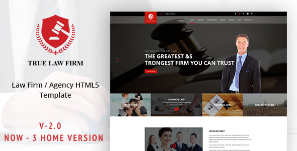 True LAW - Lawyer & Attorney HTML5 Template True LAW - Lawyer & Attorney HTML5 Template