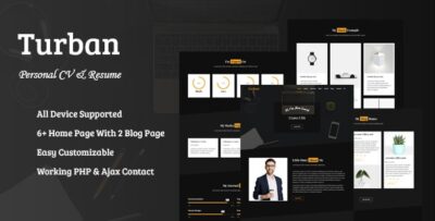 Turban - personal CV and resume