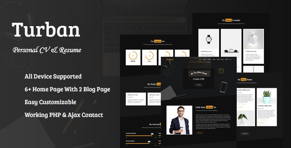 Turban - personal CV and resume Turban - personal CV and resume