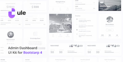 Ule - Dashboard Template for Bootstrap