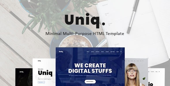 Uniq - Minimal Multipurpose Creative HTML Template Uniq - Minimal Multipurpose Creative HTML Template