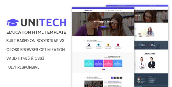 Unitech - Professor Website Template using Bootstrap Unitech - Professor Website Template using Bootstrap
