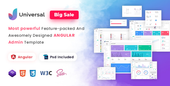 Universal - Angular 21 Admin Template Universal - Angular 21 Admin Template
