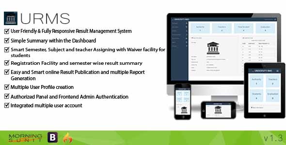 URMS - University Result Management System URMS - University Result Management System