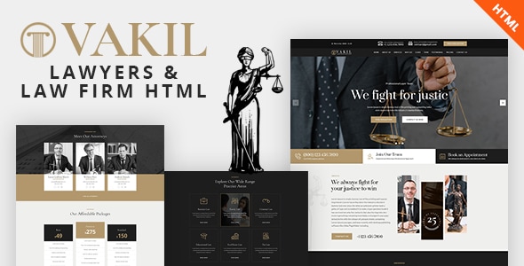 VAKIL - Lawyers Attorneys and Law Firm HTML Template VAKIL - Lawyers Attorneys and Law Firm HTML Template