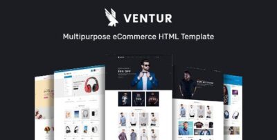 Ventur - Multipurpose eCommerce HTML Template