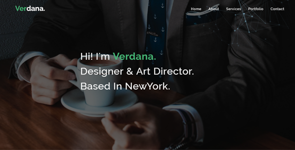 Verdana - Responsive Personal / portfolio template Verdana - Responsive Personal / portfolio template