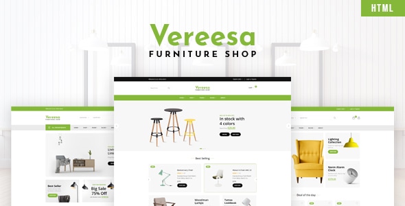 Vereesa - Furniture Shop HTML Template Vereesa - Furniture Shop HTML Template
