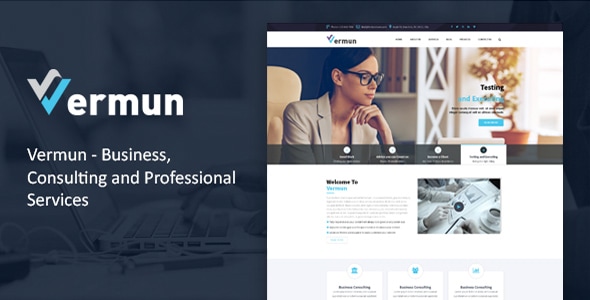 Vermun | Consulting, Business, Finance Template Vermun | Consulting, Business, Finance Template