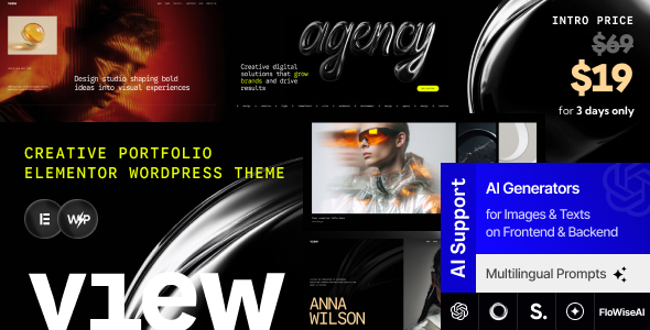 View - Creative Portfolio Elementor WordPress Theme View - Creative Portfolio Elementor WordPress Theme
