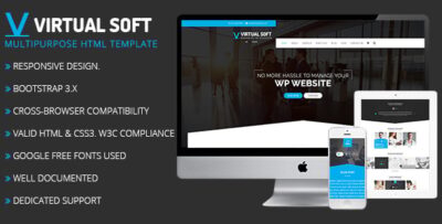 Virtual Soft - Multipurpose HTML Template